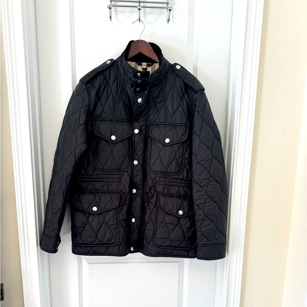 Burberry Men’s Fieldcoat - Black Size XL